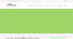 Desktop Screenshot of gardenarchitecturellc.com